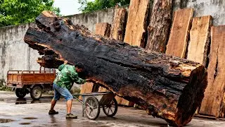 Creating Unique and Eye-Catching Tables from Dead Wood and Epoxy Resin - The Great Carpenter
