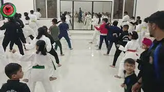 Sports karate KUMITE drills parformance by osk Karate club academy| osk martial arts academy| |
