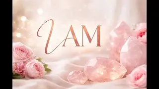 I AM 💗 | Rose Quartz Affirmations | 528 Hz Heart Healing | Rose Quartz Radio