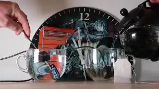 Tea with a tire temperature sensor