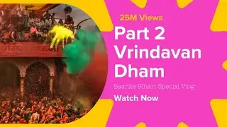 Vrindavan Dham Part 2 | Divine Vibes of Shri Krishna’s Land
