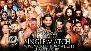 WWE Royal Rumble 2016 - WWE World Heavyweight Championship Full Match HD