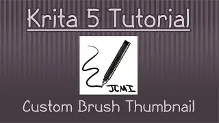 Krita 5 Tutorial: Create a Custom Thumbnail for Your Custom Brush!