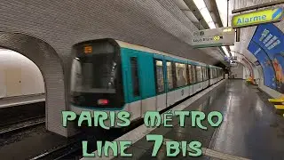 Paris M&eacute;tro - Line 7bis (MF 88 Trainset)