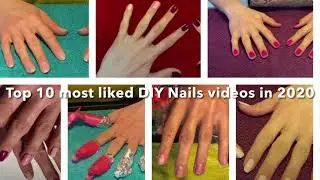 Top 10 most liked DIY nails videos in 2020 | Jo's Nails DIY Channel
