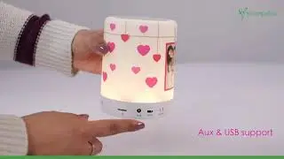 Touch Lamp Portable Speaker | Love Vaccine by Ferns N Petals
