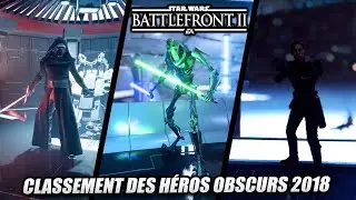 Mon classement des héros du côté obscur - Star Wars Battlefront 2