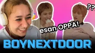 BOYNEXTDOOR Funny Moments | REACTION (Funniest 5th Gen Idols?)