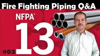 NFPA 13 Q&A | Fire fighting Piping Questions and Answers in Urdu | Part 3