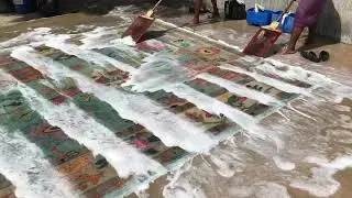 Turkish Oushak Rug Washing