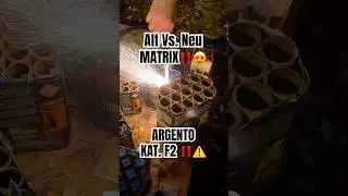 ALT VS. NEU😍‼️ Argento Matrix Vergleich🚀 #fireworks #pyro #feuerwerk #silvester #pyrotechnica