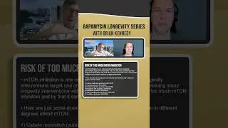 Brian Kennedy on Rapamycin Longevity Series | Too much mTOR inhibition #antiaging #geroscience