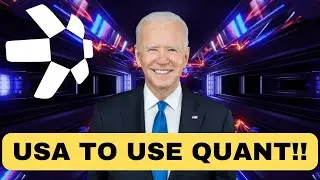 Quant Network (QNT) USA Set To Use Quant!!! #QNT (MASSIVE UPDATE!!)