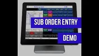 Sub Order Entry | Restaurant pos system
