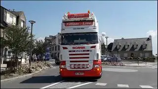 D&eacute;fil&eacute; camions d&eacute;cor&eacute;s /Plaintel 2018 #1