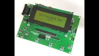 AVR Portable BASIC Retro Computer with LCD ATmega644