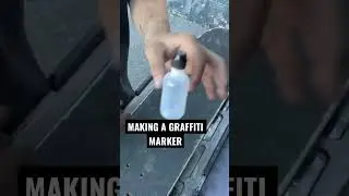 Watch Full Tutorial If You Like Making Your Own Supplies! #GraffitimMarker#Graffiti#Art#DIY#Shorts