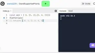 Cracking the JavaScript Coding Interview (Part 31) Question: Flatten Array