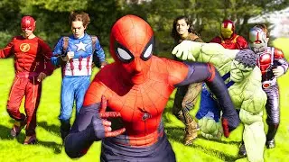 Spider-Man VS Avengers VS FNAF VS Grimace!