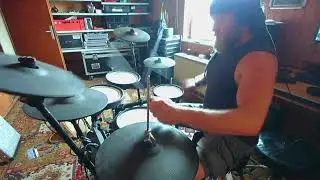 Roland TD-17 into EZ Drummer2 (Metal Machine) - Swedish Death n Roll