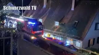🔥🚒 Brand in K&uuml;che von Einfamilienhaus in Inzlingen - Feuerwehr im Einsatz [15.11.2025]
