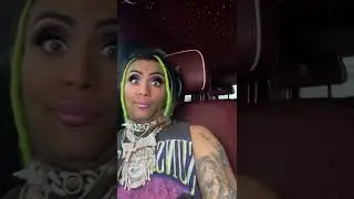 Lil Pump says this is how girls take pictures in a rolls royce truck