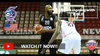 🇺🇸 Eric Buckner(에릭 버크너) 2021 Turkey BSL Preseason Highlights