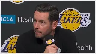 JJ Redick speaks postgame after Lakers&rsquo; 135&ndash;117 loss to the Hornets