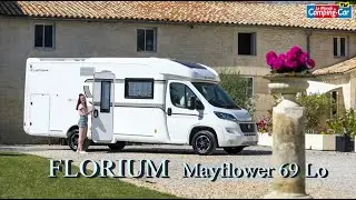 Profil&eacute; Florium Mayflower 69 LO de moins de 7,00m avec un unique lit de pavillon