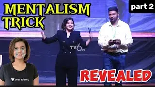 MIND BLOWING Mentalism Tricks by Suhani Shah! @TV6Pro @Suhani Shah