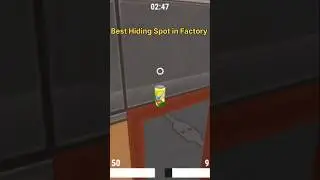 Insane Factory Hiding Spot 🏭🚪 | Hide Online#hideonline #shorts