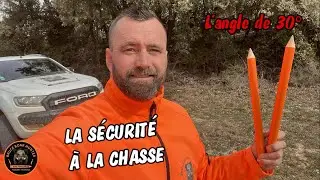 CHASSE AU SANGLIER : LA S&Eacute;CURIT&Eacute; AVANT TOUT , Tuto : Comment tracer son angle de 30&deg;