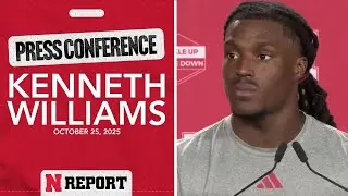 FULL VIDEO: Nebraska RB Kenneth Williams | Northwestern Post-Game Press Conference (10/25/25)
