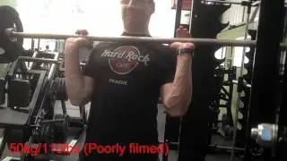 Ryan: Upper body Training Highlights #TF1 - strong2stronger