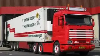 Scania 143m 500 V8 Drive By Hard Pipes Sound (Geranco Transport)
