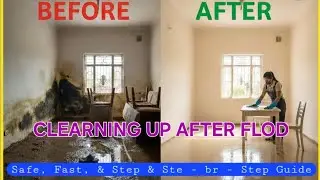 How to Clean Your House After a Flood| ගංවතුරෙන් පසු Safe Cleaning Guide #flood #disaster #srilanka 