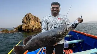 Fishing | मालवण समुद्रात केली मासेमारी, भेटले मोठे मासे| malavan #fishingvideo #viral #video 
