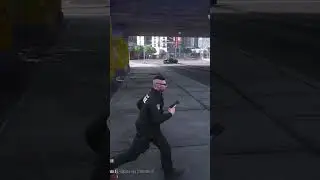 Biker Runs from Police and Gets Shot in GTA V RP | Diverse Roleplay  #gtavrp #gtav #shorts #dvrp