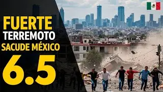 Watch the videos of the 6.5 magnitude earthquake in Mexico! This is how it happened: thousands of...
