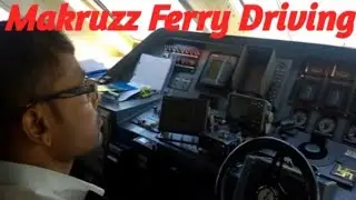 Driving and controlling cabin of Makruzz Ferry  #makruzz  #ferry