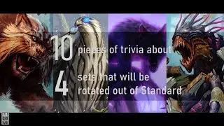【MTG】スタン落ちするセット(ZNR-AFR)のトリビア 10 pieces of trivia about 4 sets that will be rotated out of Standard