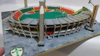 Maquete Estádio Canindé (Crazy Arts Sonic N.M)
