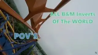 B&M Inverted Coasters of the World On Ride POV's #rollercoaster #yt #thrill #B&M #inverted #POV