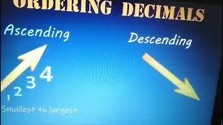 Ordering Decimal (Please Subscribe)