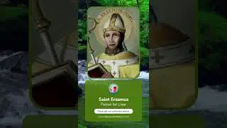 St Erasmus Patron for Liver