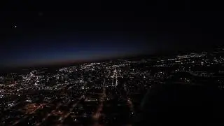 Night Landing at Charles B. Wheeler Downtown Airport (KMKC) 4K