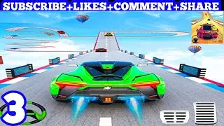 Mega Ramp Car Racing Simulator 3D|GT Car stunts 3d Racing & Impossible track Android Gameplay#part3