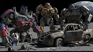 Abandoned on the Moon for Years &mdash; Autobots Revive Ironhide | ASMR