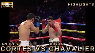 Andres Cortes vs Bryan Chavalier |Highlights HD #boxingnews