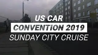 SUNDAY CITY CRUISE USCC 2019 | US Car Convention Dresden 2019 Koreanischer Platz #uscarconvention